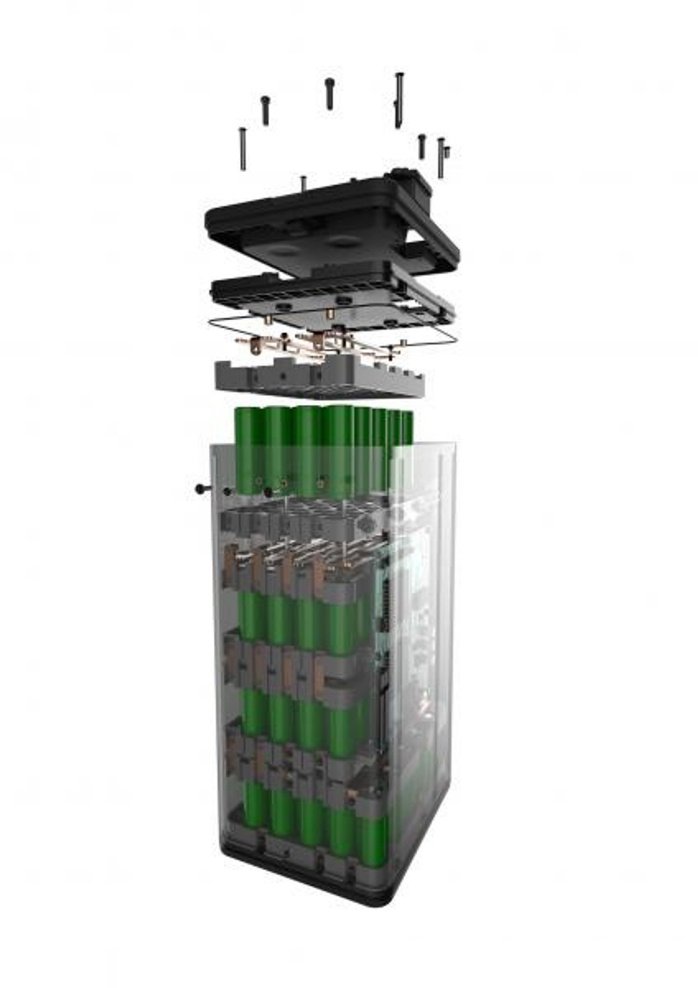 battery module CAD
